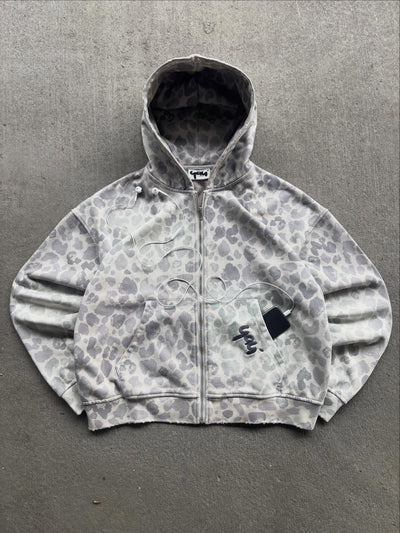 SNOW LEOPARD ZIP