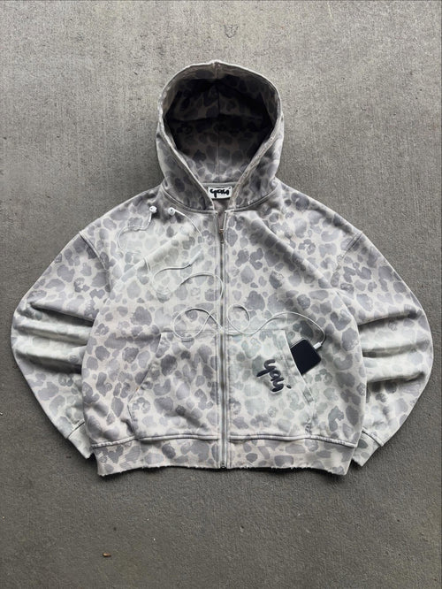 SNOW LEOPARD ZIP