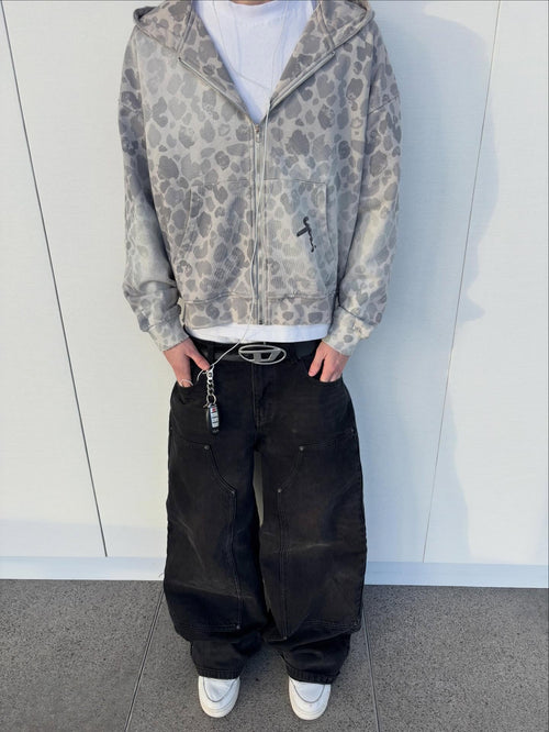 SNOW LEOPARD ZIP